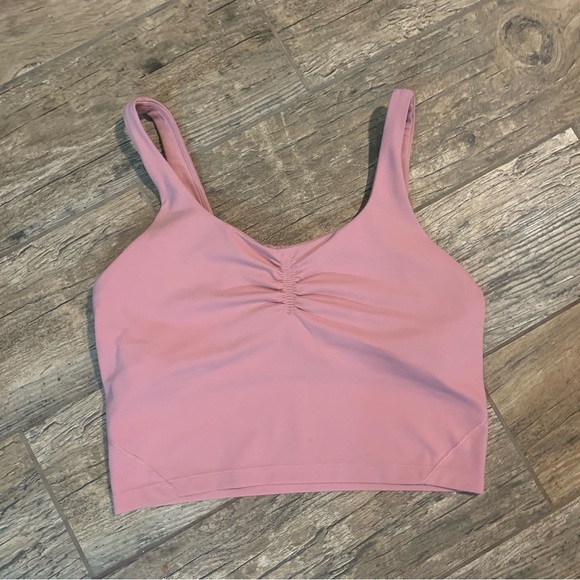 lululemon athletica Tops - Women’s Lululemon pink align tank top with removable padding
